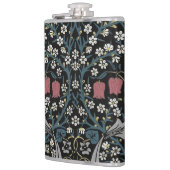 ウィリアムモリスブラックソーンフローラアールヌーボー フラスク (左)