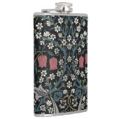 ウィリアムモリスブラックソーンフローラアールヌーボー フラスク (右)