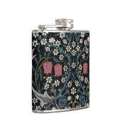 ウィリアムモリスブラックソーンフローラアールヌーボー フラスク (右)