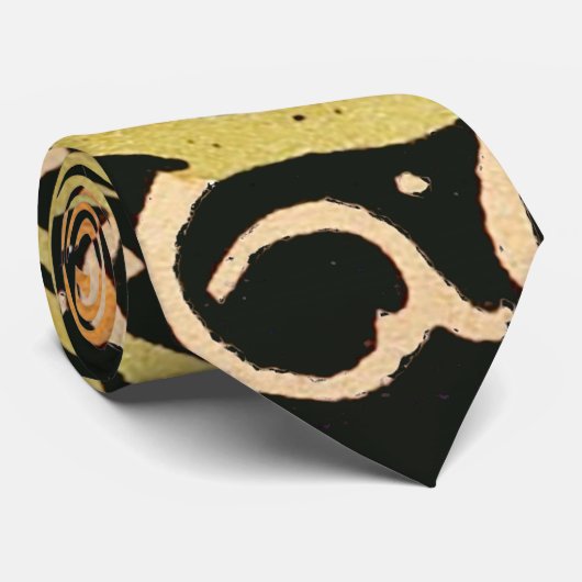 ウィリアムモリスブラックフローラアートプリントデザイン ネクタイ (ロール)