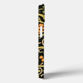 ウィリアムモリスブラックフローラアートプリントデザイン Case-Mate iPhoneケース (裏面 / 右)