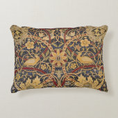 ウィリアムモリスブルズウッドタフェイクペストリー アクセントクッション (正面)