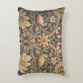 ウィリアムモリスブルズウッドタフェイクペストリー アクセントクッション (正面(垂直))