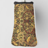 ウィリアムモリスブルズウッドタフェイクペストリー ゴルフヘッドカバー (回転90)