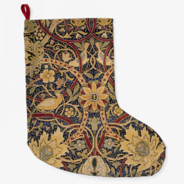 ウィリアムモリスブルズウッドタフェイクペストリー スモールクリスマスストッキング