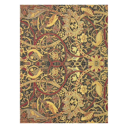 ウィリアムモリスブルズウッドタフェイクペストリー テーブルクロス (正面)