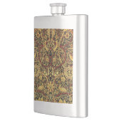 ウィリアムモリスブルズウッドタフェイクペストリー フラスク (左)