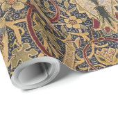 ウィリアムモリスブルズウッドタフェイクペストリー ラッピングペーパー (ロールコーナー)