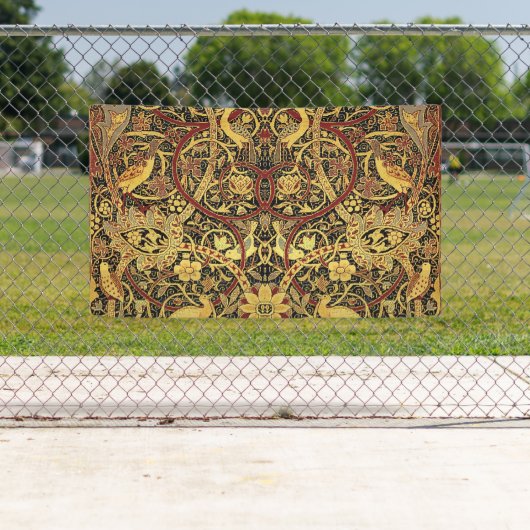 ウィリアムモリスブルズウッドタフェイクペストリー 横断幕 (インサイチュ)