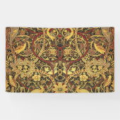 ウィリアムモリスブルズウッドタフェイクペストリー 横断幕 (横)