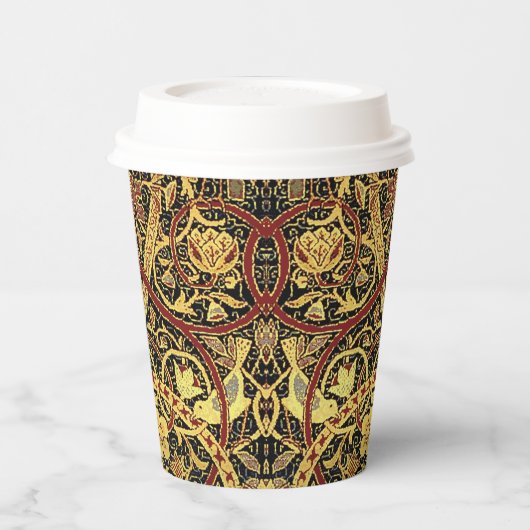 ウィリアムモリスブルズウッドタフェイクペストリー 紙コップ (左)