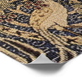 ウィリアムモリスブルマーズウッドカーペット詳細 ポスター (角)