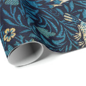 ウィリアムモリスブルーバードタペストリークラシック ラッピングペーパー (ロールコーナー)