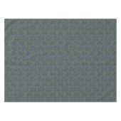 ウィリアムモリスブルーフローラつる植物壁紙デザイン テーブルクロス (正面(横))