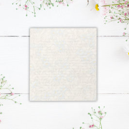 ウィリアムモリスブルーフローラルパターンヴィンテージライン ノートパッド