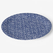 ウィリアムモリスブルーヴィンテージ紙プレート ペーパープレート (アングル)