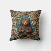 ウィリアムモリスベア装飾用クッション クッション (裏面)