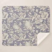 ウィリアムモリスホルンポピークラシックフローラ シェルパブランケット (正面(横))