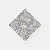 ウィリアムモリスホルンポピークラシックフローラ スタンダードカクテルナプキン (角)