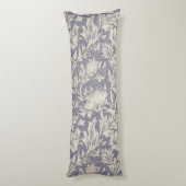ウィリアムモリスホルンポピークラシックフローラ ボディピロー (裏面 (縦))