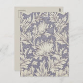 ウィリアムモリスホルンポピークラシックフローラ ポストカード (正面/裏面)