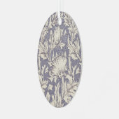 ウィリアムモリスホルンポピークラシックフローラ メタルオーナメント (正面左)