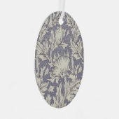 ウィリアムモリスホルンポピークラシックフローラ メタルオーナメント (正面右)