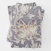 ウィリアムモリスホルンポピークラシックフローラ ラッピングペーパーシート (インサイチュ)