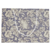 ウィリアムモリスホルンポピークラシックフローラ ラージペーパーバッグ (裏面)