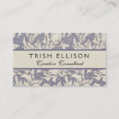 ウィリアムモリスホルンポピークラシックフローラ 名刺 (正面)