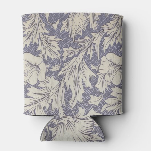 ウィリアムモリスホルンポピークラシックフローラ 缶クーラー (裏面)