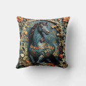 ウィリアムモリスホース装飾用クッション クッション (裏面)