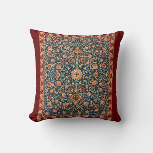 ウィリアムモリスホーランドパークカーペットピロー クッション (正面)