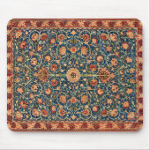 ウィリアムモリスホーランドパークカーペットヴィンテージアート マウスパッド (正面)