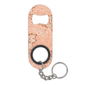 ウィリアムモリスボタニカルアップルデザイン キーホルダー栓抜き (裏面)
