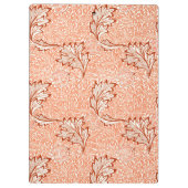 ウィリアムモリスボタニカルアップルデザイン クリップボード (裏面)