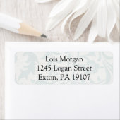 ウィリアムモリスボラージシーリング紙インブルー ラベル (インサイチュ)