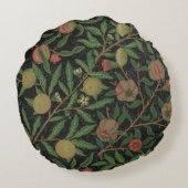 ウィリアムモリスポメグラナートクラシックフルーツ ラウンドクッション (裏面)