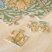 ウィリアムモリスマートルフラワーフローラ植物学 ジグソーパズル (側面)