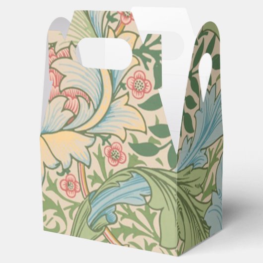 ウィリアムモリスマートルフラワーフローラ植物学 フェイバーボックス (オープン)