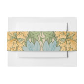 ウィリアムモリスマートルフラワーフローラ植物学 招待状ベリーバンド (正面例)