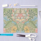 ウィリアムモリスマートルフラワーフローラ植物学 薄葉紙 (クラフト)