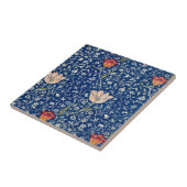 ウィリアムモリスメドウェイブルーフローラ タイル (側面)