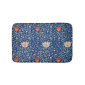 ウィリアムモリスメドウェイブルーフローラ バスマット (正面)