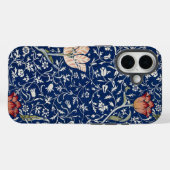 ウィリアムモリスメドウェイブルーフローラ Case-Mate iPhoneケース (裏面 (横))
