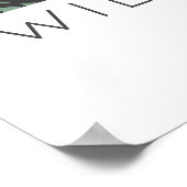 ウィリアムモリスラークスパーウォールアートプリント ポスター (角)