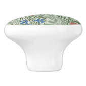 ウィリアムモリスラークスパーフローラグリーンピンクブルー セラミックノブ (側面)