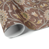 ウィリアムモリスリトルフラワーヴィンテージアートギャラリーHD ラッピングペーパー (ロールコーナー)