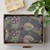 ウィリアムモリスリリーアールヌーボーフローラティッシュペーパー 薄葉紙 (ギフト)