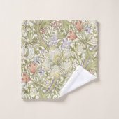 ウィリアムモリスリリーアールヌーボーフローラバスタオル バスタオルセット (ウォッシュタオル)